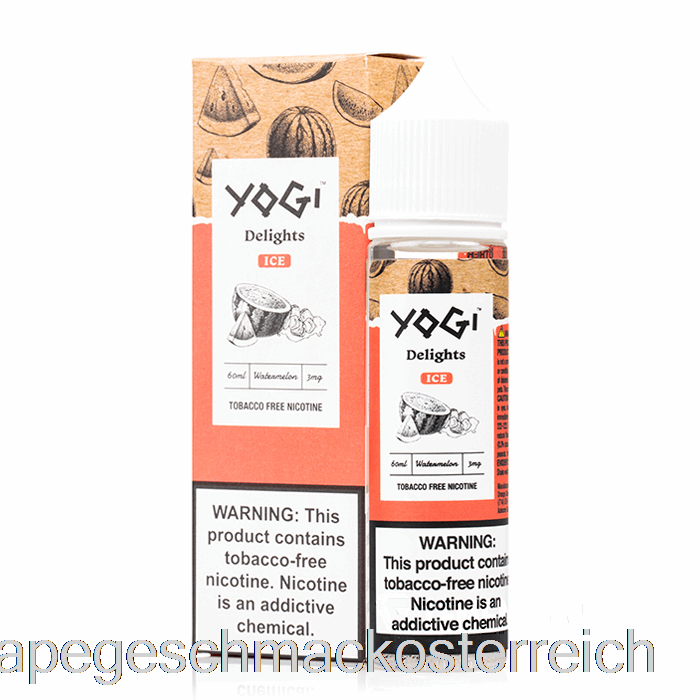 Wassermeloneneis – Yogi-Köstlichkeiten – 60 Ml, 0 Mg Vape-Geschmack